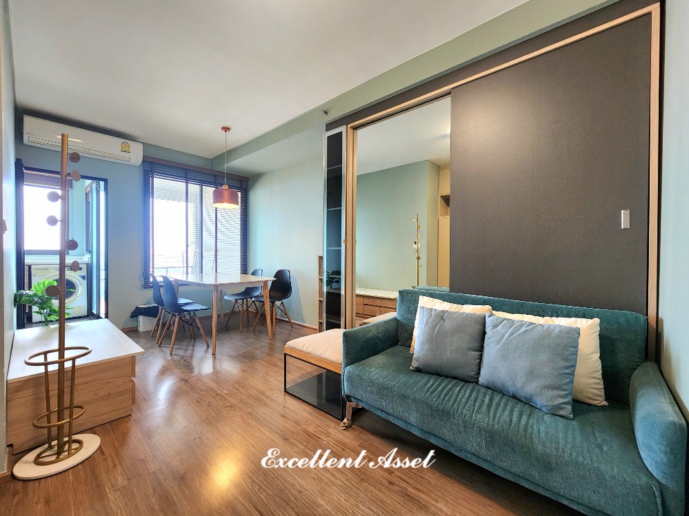 For RentCondoRama3 (Riverside),Satupadit : 💥For Rent 🚩 U Delight Residence Riverfront Rama 3, river view, 18th floor, size 51 sq m., beautifully decorated, ready to move in