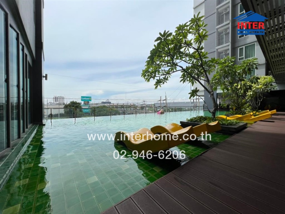 For SaleCondoChaengwatana, Muangthong : Condominium 33.13 sq.m. Green Condo Chaengwattana, Soi Thanon Liap Khlong Prapa, Chaengwattana Road, Prachachuen Road, Pak Kret, Nonthaburi