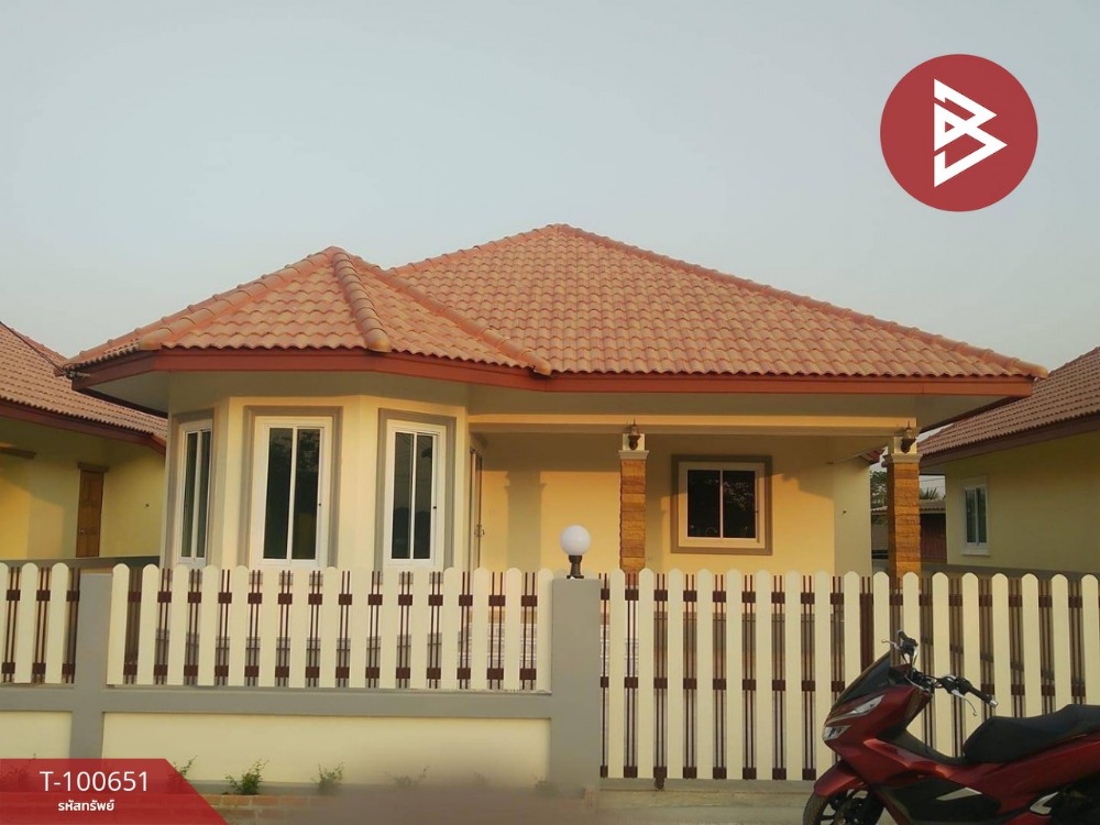 For SaleHouseChachoengsao : Single-storey detached house for sale, area 53 sq m, long plot, Chachoengsao