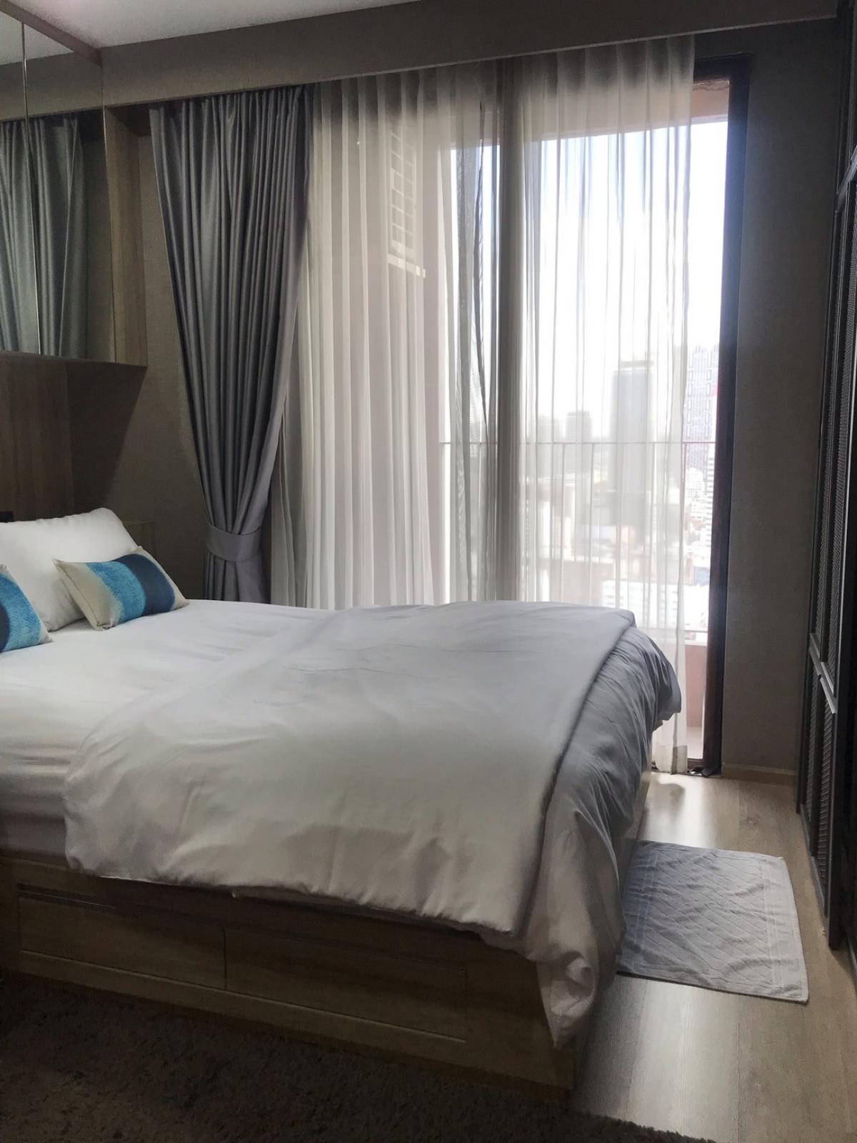 For RentCondoSiam Paragon ,Chulalongkorn,Samyan : Ideo Q Chula, beautiful built-in room, transfer money to reserve directly with the owner, available Jan 2024 Tel. 091-949-6799