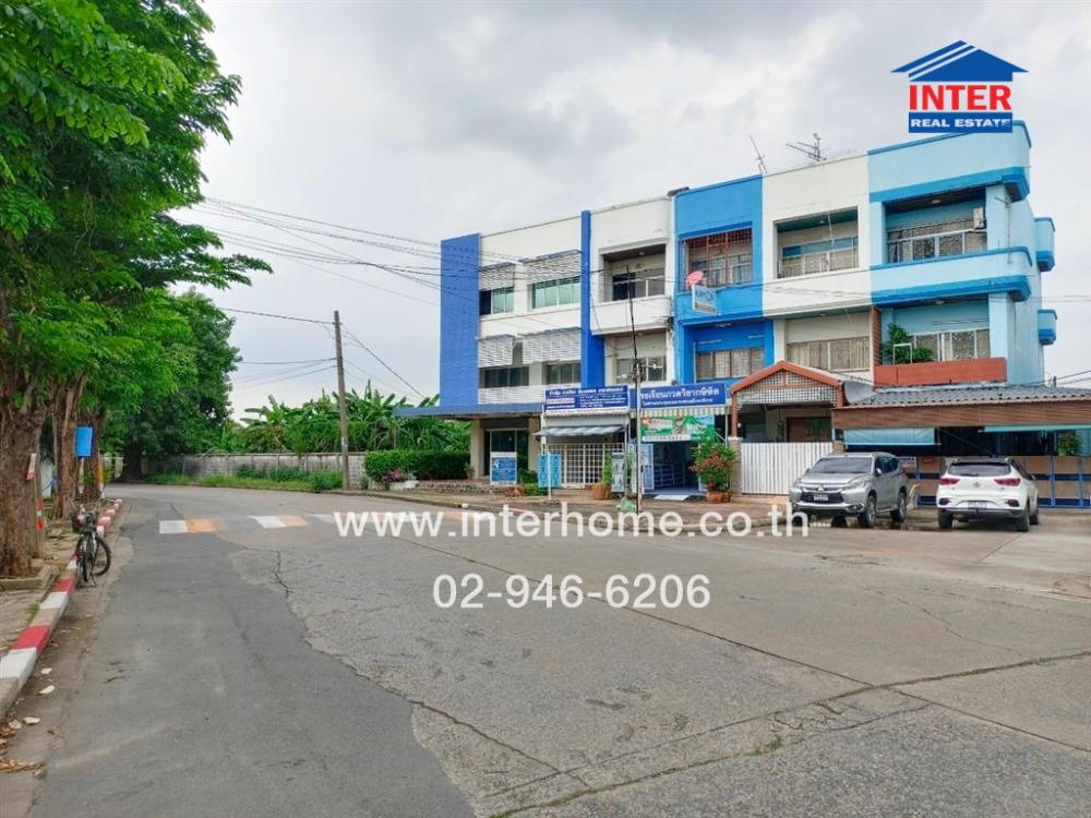 For SaleShophouseNawamin, Ramindra : 3-storey commercial building, 19.5 sq m, Thararom Village, Ramkhamhaeng 150, Soi Ramkhamhaeng 150, Ramkhamhaeng Road, Bueng Kum District, Bangkok