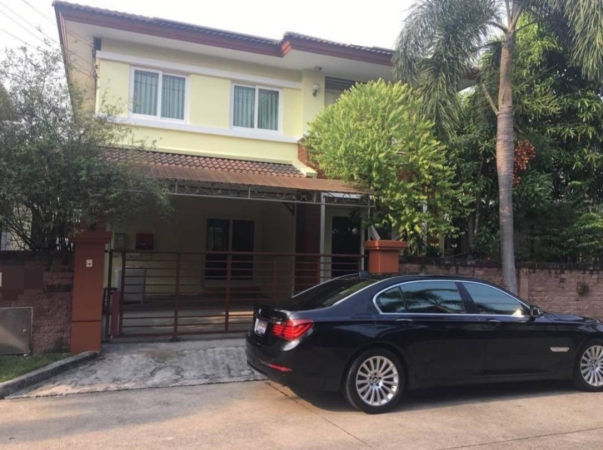 For RentHouseRama 2, Bang Khun Thian : Single house for rent, Casa Ville Village, Rama 2-2, fully furnished #behind Central Rama 2