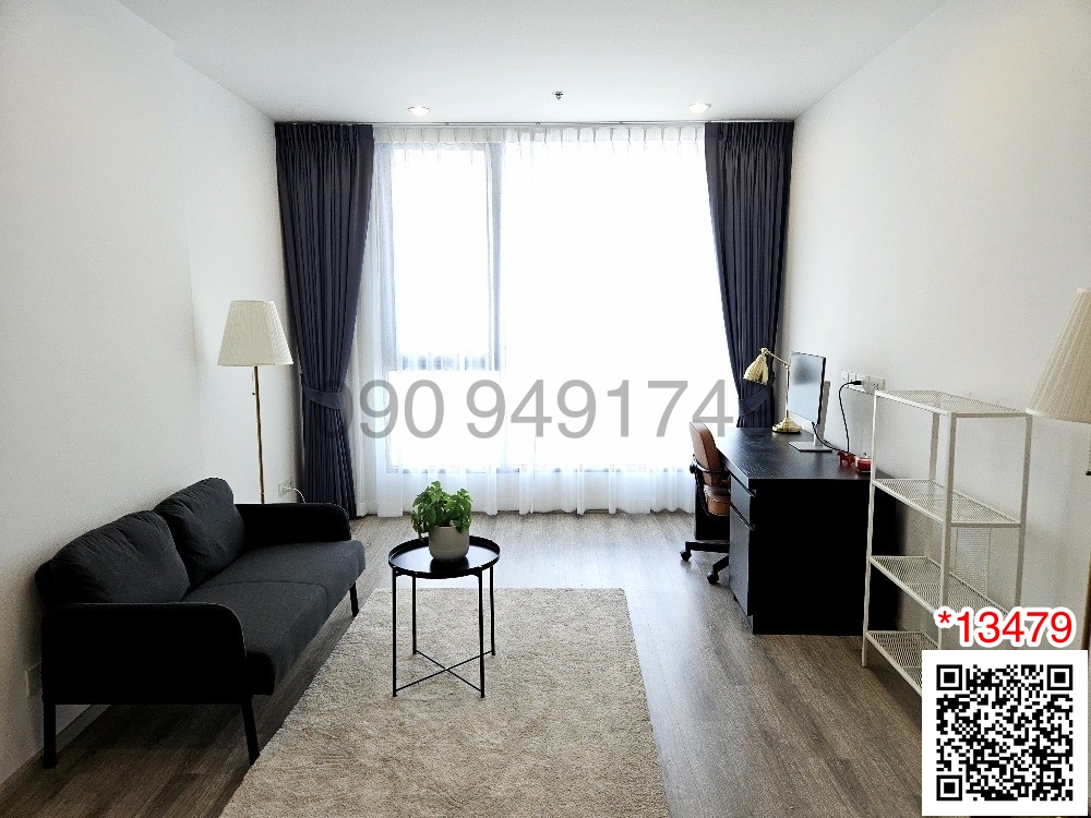 For RentCondoOnnut, Udomsuk : Condo for rent IDEO MOBI Sukhumvit 66, 2 bedrooms, 26th floor, next to BTS Udomsuk