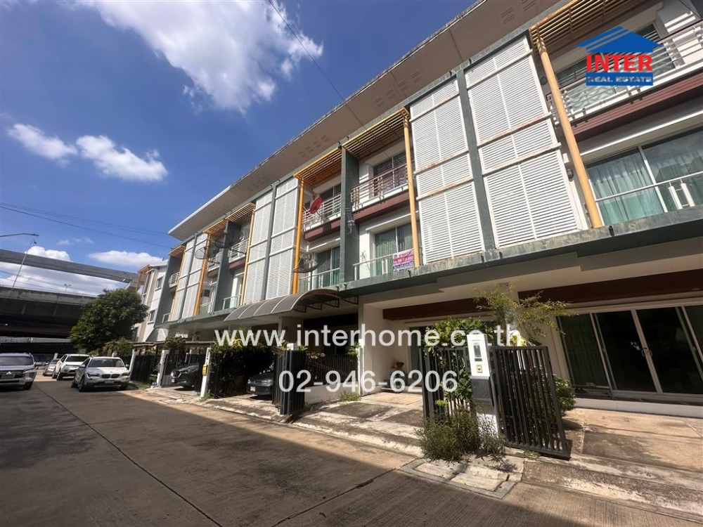 For SaleHouseChaengwatana, Muangthong : 3-storey townhouse, 20 sq m, Chuenchuen Modus Village, Centro, near Muang Thong Thani, Soi Chaeng Watthana-Pak Kret 41, Chaeng Watthana Road, Pak Kret, Nonthaburi