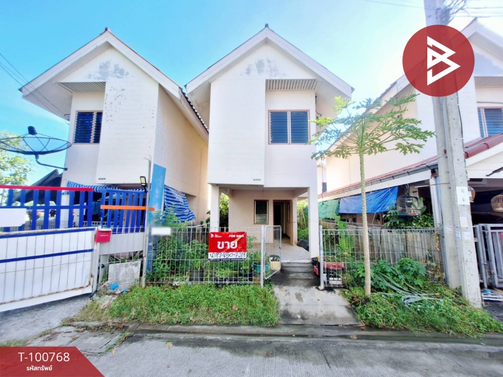 For SaleHouseMin Buri, Romklao : Single house for sale, Prachasamran Village, Nong Chok, Bangkok