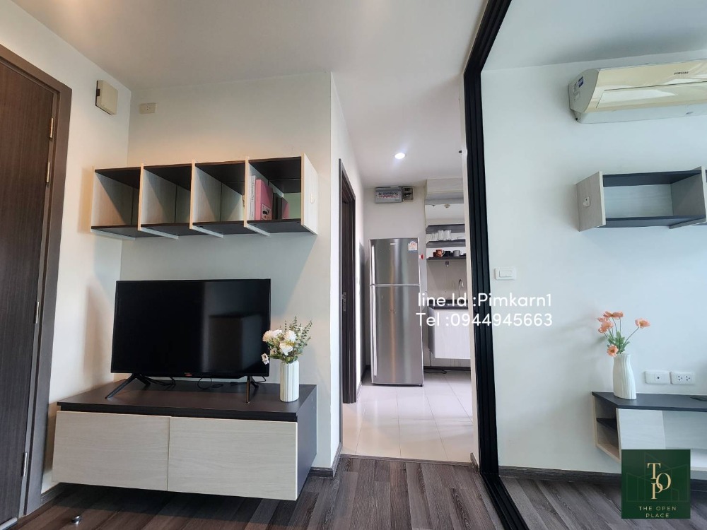 ให้เช่าคอนโดอ่อนนุช อุดมสุข : The Base Park West <<1 Bedroom For Rent>> 📍Location: 800m. to BTS On Nut (T77 Community) :Fully Furnished