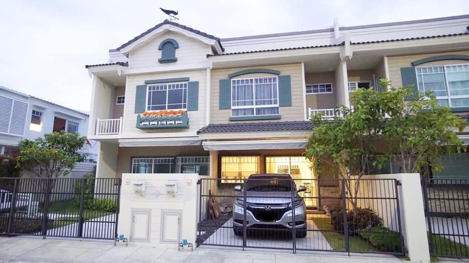 For RentTownhouseSamut Prakan,Samrong : 📣🌈🏡 House for rent, Indy Bangna project, Km.7, beautifully decorated, ready to move in, good price, good location, convenient transportation, Pet Friendly 🐶