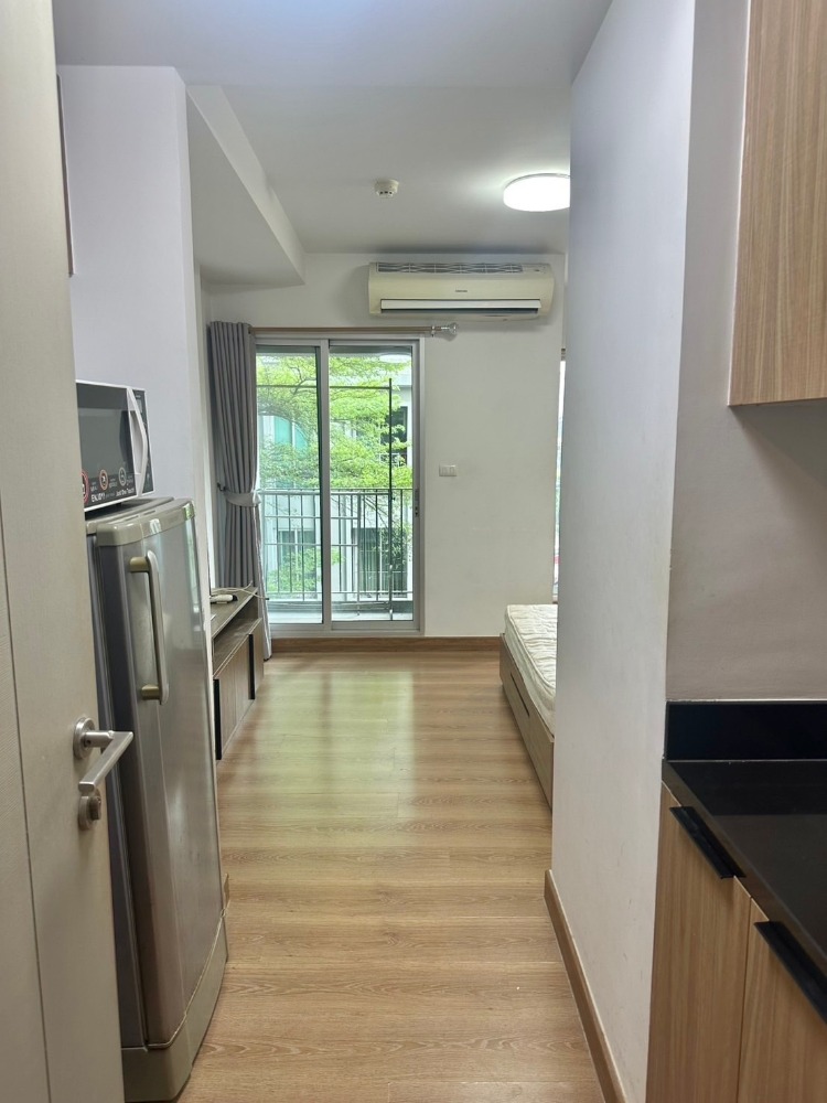 For RentCondoKasetsart, Ratchayothin : 🌈📢 FOR RENT> Studio room 26 sq.m. Condo ✧Chapter One The Campus Kaset✧ Near Kasetsart University, BTS Senanikom ✨ Studio room, Building C, 3rd floor, fully furnished and electrical appliances, price 10,000/month, view inside the project 📞 Interested, p