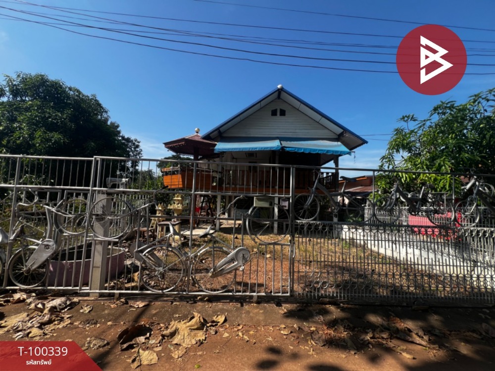 For SaleHouseUttaradit : Single house for sale with land, area 54 sq m, Tron, Uttaradit