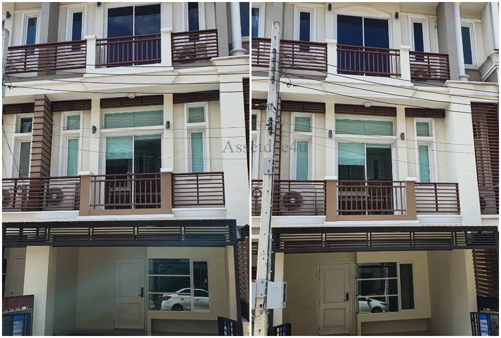 For RentTownhouseKaset Nawamin,Ladplakao : Sukonthasawat Home Office, Sukonthasawat Townhome AT541, 3-storey townhouse for rent, Premium Place Ekkamai Ramintra, Sukonthasawat Road