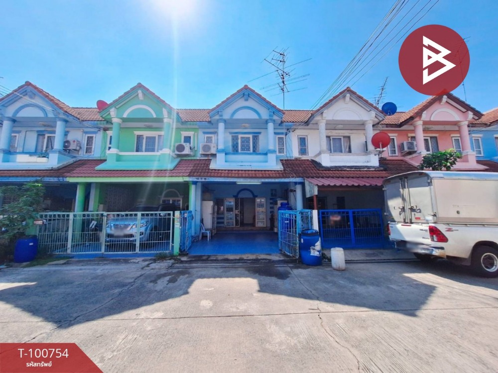 For SaleTownhouseMahachai Samut Sakhon : Townhouse for sale, Kanda Village, Rama 2 (Kanda Rama 2), Phanthai Norasing, Samut Sakhon