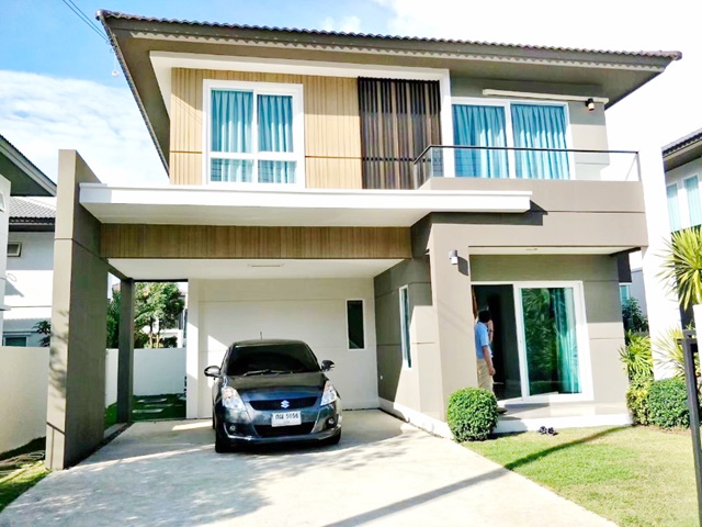 For RentHousePhuket : ThepKrasattri 6.5 km. Land and House 2-storey Detach house KohKaeo Phuket BigC 3 bed 3bath