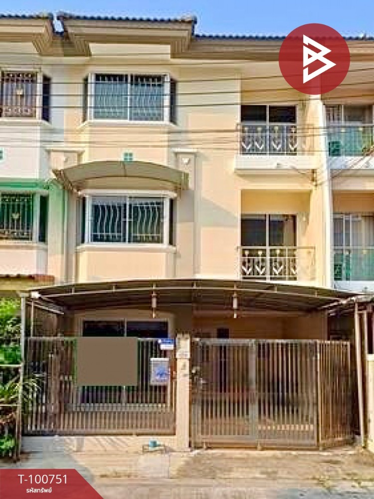 For SaleHouseKasetsart, Ratchayothin : Townhouse for sale, Supalai Ville Village, Ekkamai-Ramintra, Bangkok