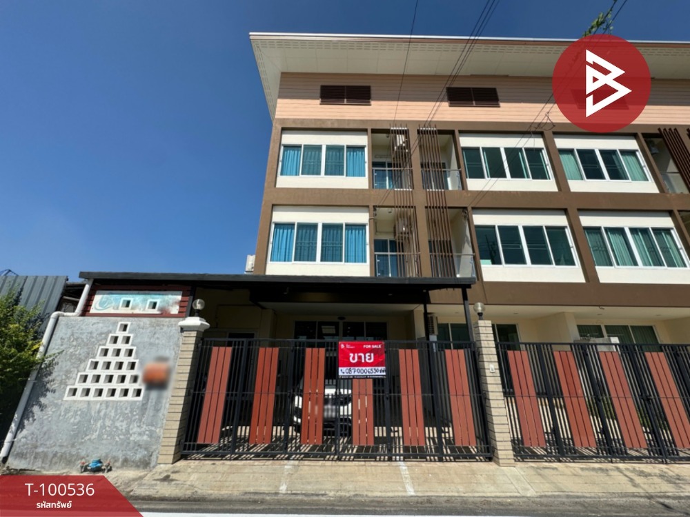 For SaleTownhouseNawamin, Ramindra : Townhouse for sale, 3 floors, Soi Nawamin 74, Intersection 1-7, area 30 sq w, Bueng Kum, Bangkok