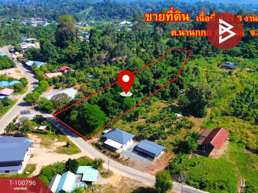 For SaleLandUttaradit : Land for sale, area 4 rai 3 ngan 4 sq m, Laplae, Uttaradit