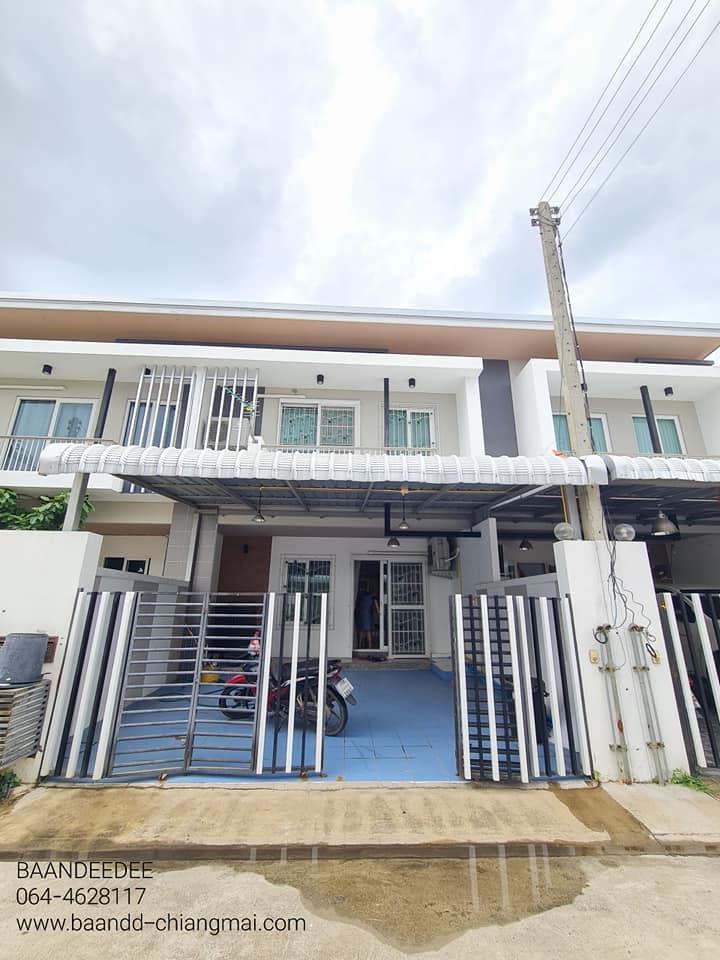 For RentTownhouseChiang Mai : Townhome for rent near by 10 min to CentralPlaza Chiangmai Airport, No.1H061