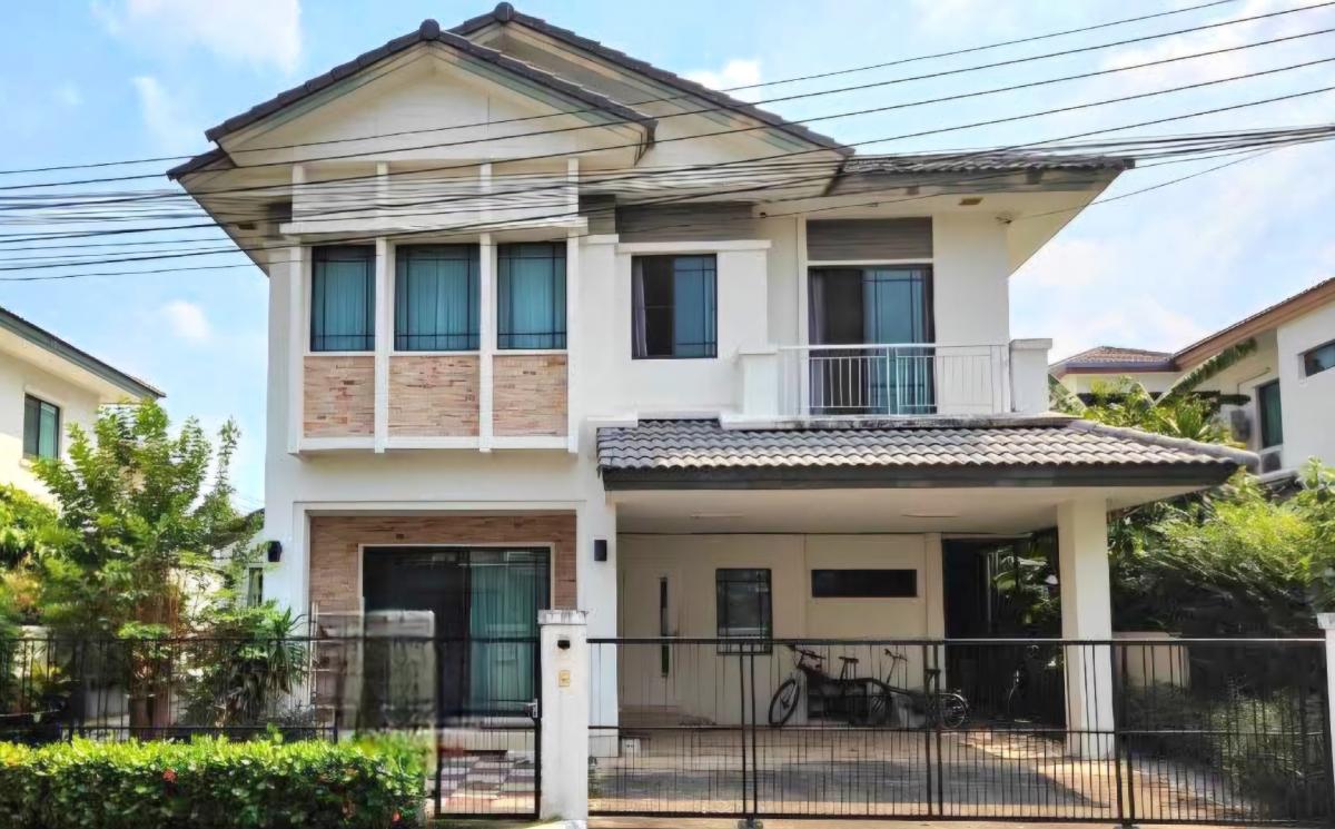 For RentHouseNawamin, Ramindra : 2-storey detached house for rent, 62 sq m, Sukhaphiban 5, Sai Mai, near Or Yen Market