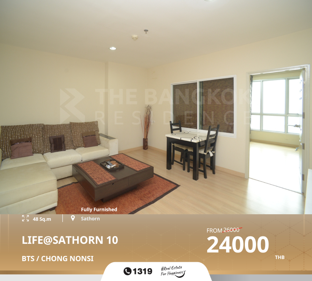 For RentCondoThaphra, Talat Phlu, Wutthakat : Urgent rent at life@sathorn 10, near bts chong nonsi