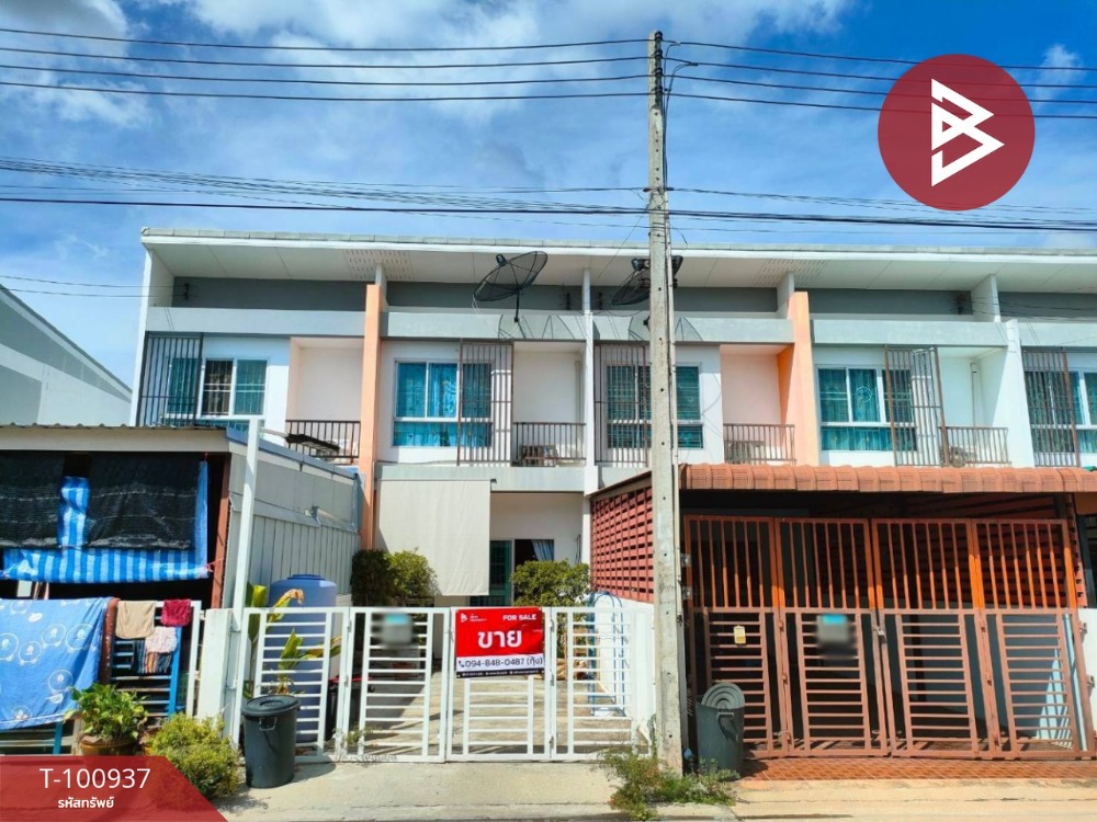 For SaleTownhouseChachoengsao : Townhouse for sale, Sirarom Plus Motorway Village, Bang Pakong, Chachoengsao