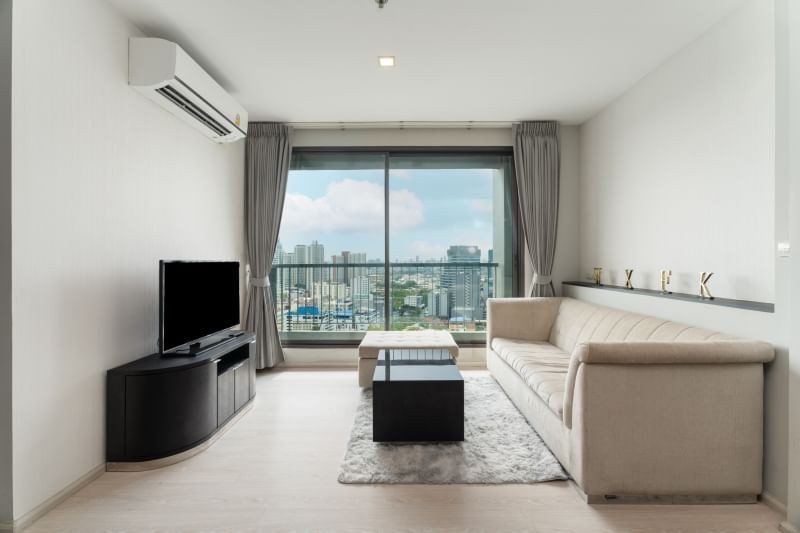 For RentCondoOnnut, Udomsuk : Condo for rent, Rhythm Sukhumvit 44/1, 53 sq m, near BTS Phra Khanong