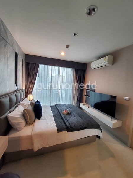 For RentCondoSukhumvit, Asoke, Thonglor : ghd000467R Condo for rent Rhythm Sukhumvit 42 near BTS Ekkamai size 45 sq m 12A floor east side