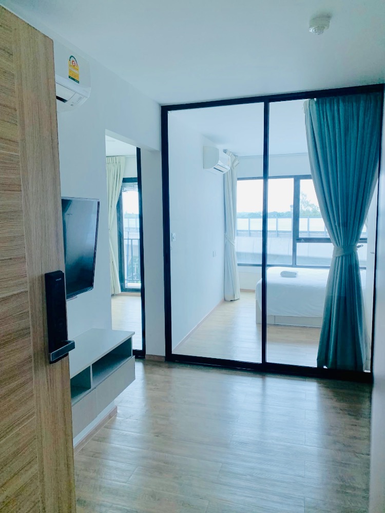 For RentCondoKasetsart, Ratchayothin : Condo for rent: NottingHill Phahol-Kaset (Notting Hill Phahol-Kaset) Low Rise style #Walk to study at Sripathu University #Near BTS Bang Bua 1 bedroom, 1 bathroom, on Phahon Yothin Road, next to BTS, near Sripathum University, fully furnished, convenient 