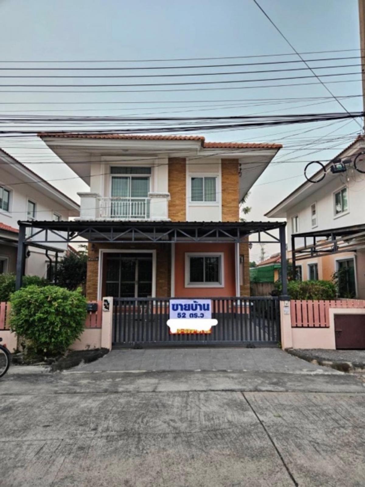 For SaleHousePathum Thani,Rangsit, Thammasat : House for sale  Thawee Lada Village 2 Khot Lam Luk Ka