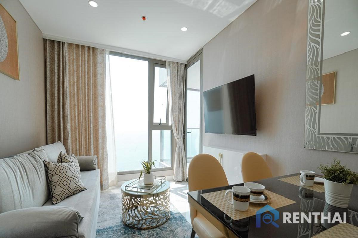 For SaleCondoPattaya, Bangsaen, Chonburi : Copacabana Jomtien 2 bedroom 2 bathroom sea view  good price