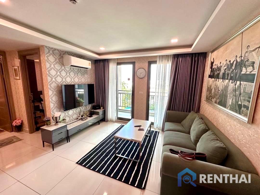 For SaleCondoPattaya, Bangsaen, Chonburi : Hot sale Arcadia  beach Continental 2 bedroom 2 bathroom 64 sqm City view