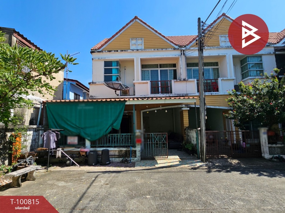 For SaleTownhousePathum Thani,Rangsit, Thammasat : Townhouse for sale, U Thong Place Village 5, Lam Luk Ka-Khlong 3, Pathum Thani