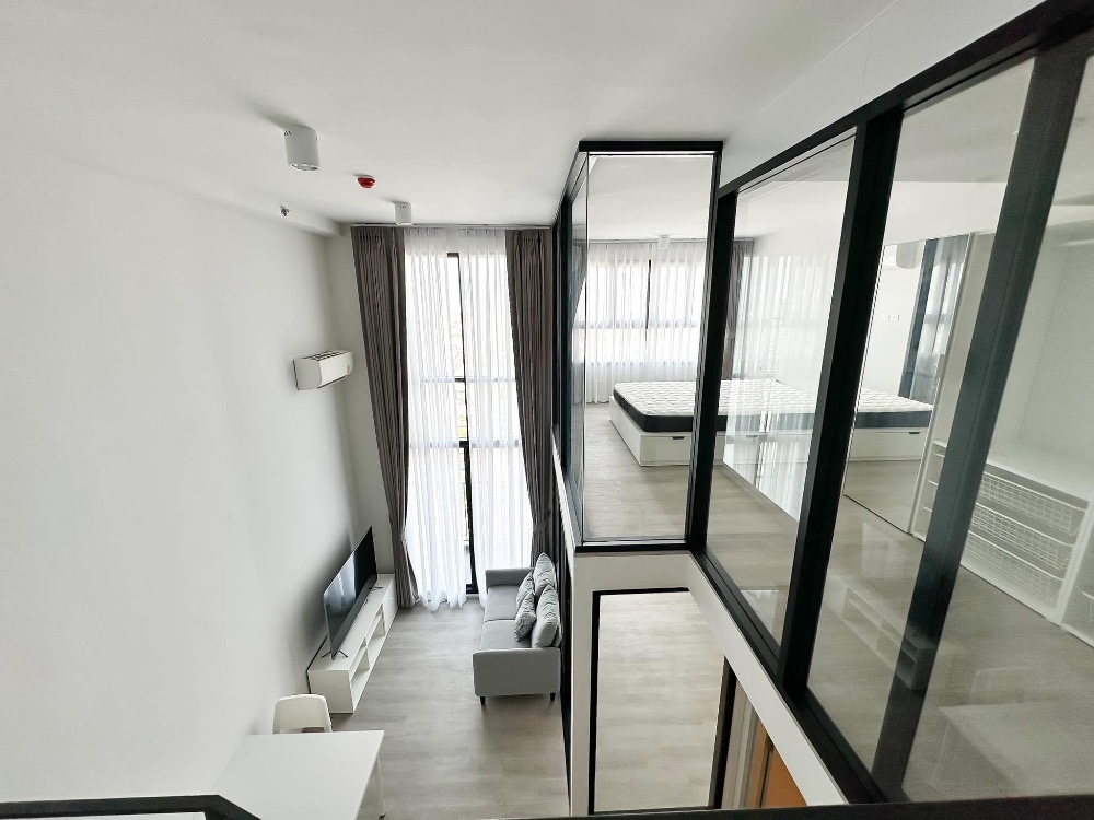 For RentCondoPinklao, Charansanitwong : Ideo Charan70 Riverview Duplex room, 2 floors, 1 bedroom, beautiful room, fully furnished, ready to move in