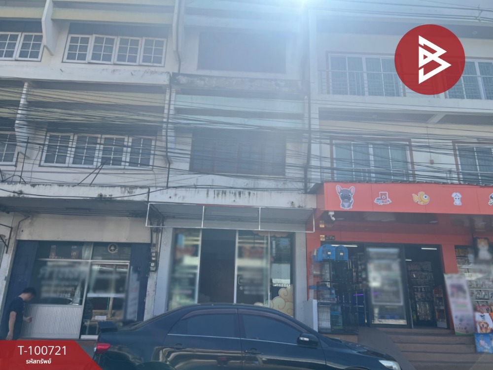 For SaleShophouseChaiyaphum : Commercial building for sale, 3.5 sq.wa., area 16.7 sq.wa., in Muang Chaiyaphum