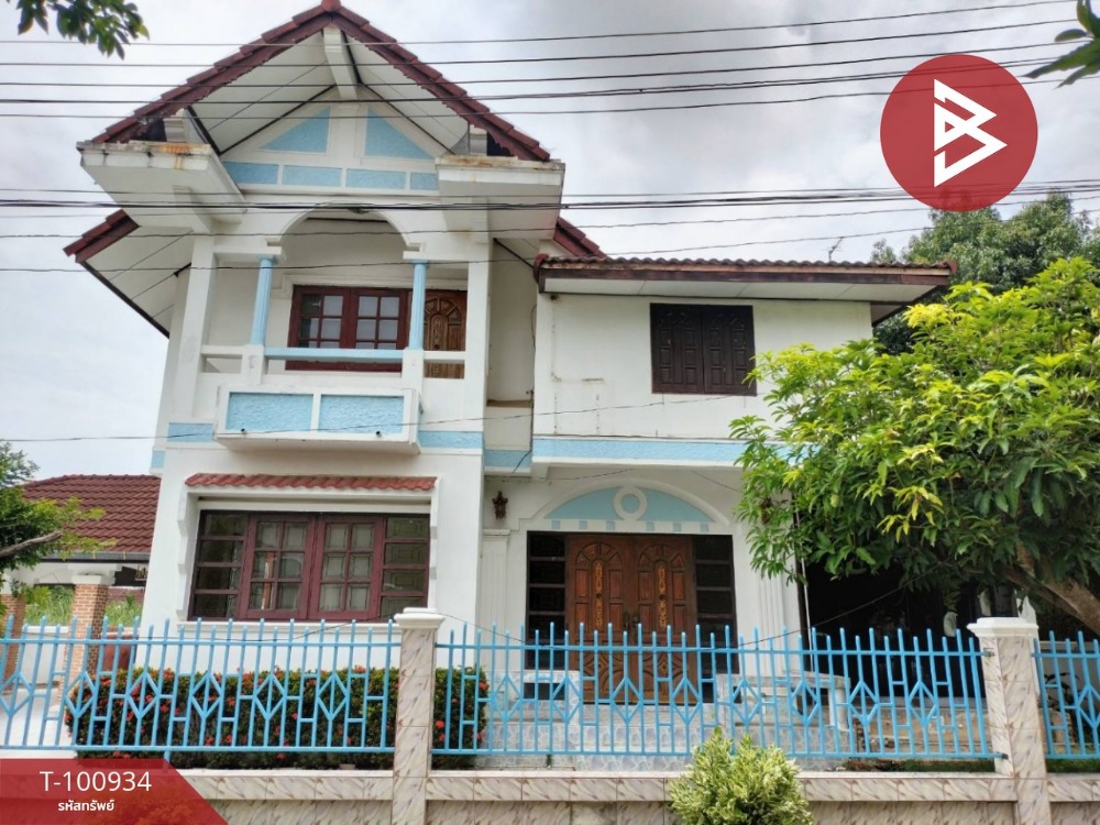 For SaleHousePhitsanulok : For sale: 2-storey detached house, Borommatrailoknat Road, area 1 ngan 8.7 sq.wa, Tha Thong, Phitsanulok