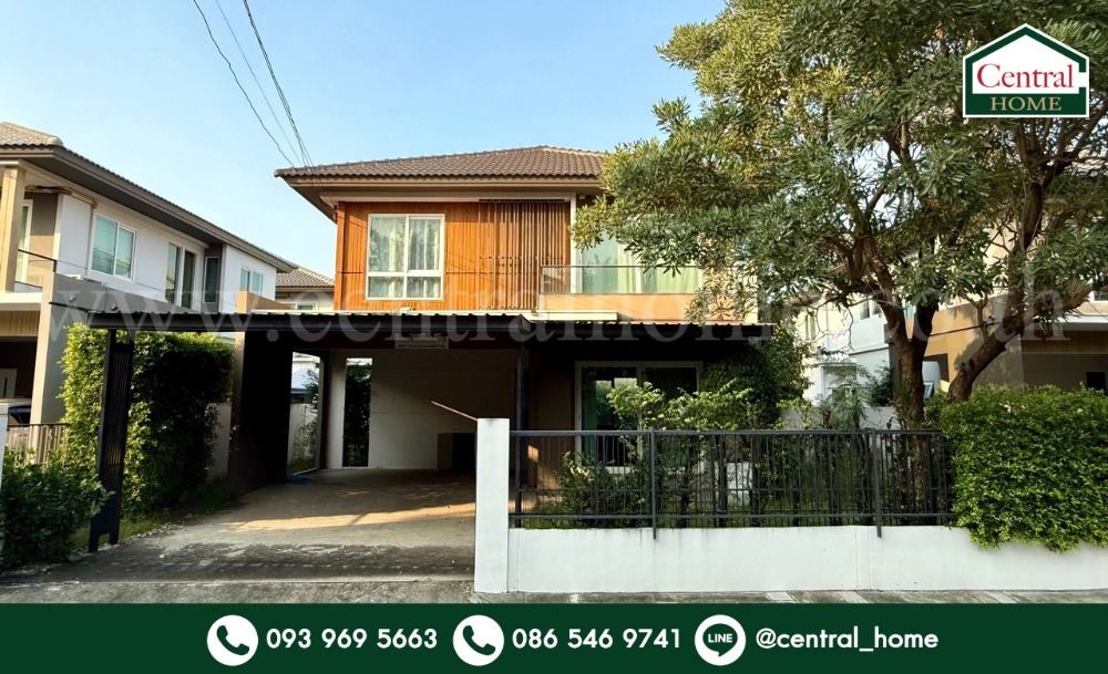 For RentHouseRama5, Ratchapruek, Bangkruai : Single house for rent, Chaiyaphruek, Pinklao - Kanchana, near MRT Purple Line