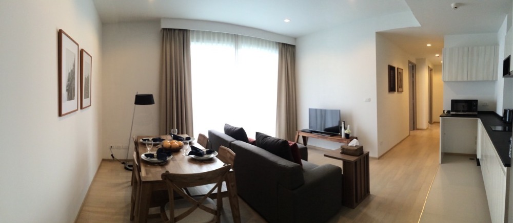 ให้เช่าคอนโดสุขุมวิท อโศก ทองหล่อ : HQ Thonglor Hot price for rent !! 2 beds 76 sqm only 45k baht BTS Thonglor