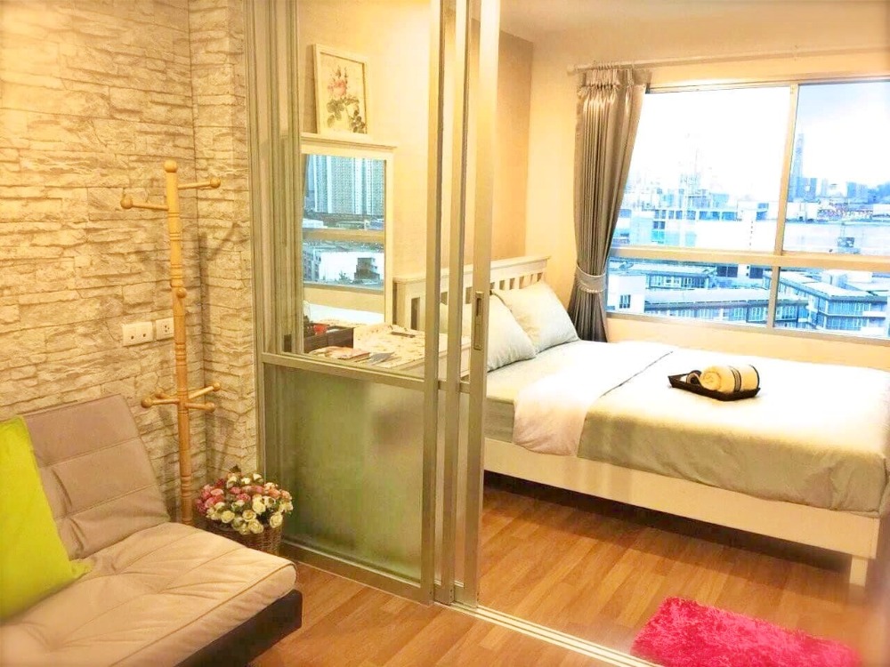 For SaleCondoRama9, Petchburi, RCA : For sale, best price, Lumpini Park Rama 9-Ratchada, 26 sq m., 1 bedroom, high floor, fully furnished, only 2.1 million, near MRT Rama 9, Central Rama 9