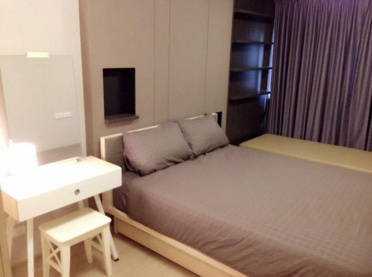 For RentCondoOnnut, Udomsuk : For rent Elio del ray Condo Elio del ray Sukhumvit 64, price 12,000/month, size 34 sq m., 1 bedroom, Building A, 8th floor, fully furnished.