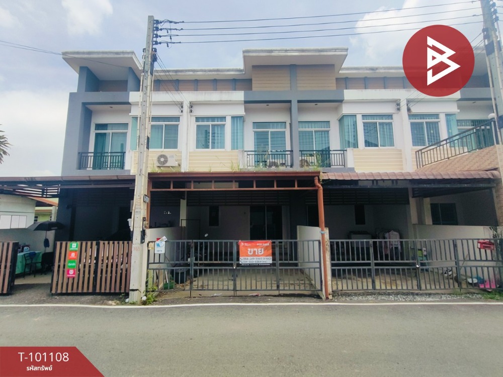 For SaleTownhouseChachoengsao : Townhouse for sale, 2 floors, area 19.3 square wah, Sothon, Chachoengsao