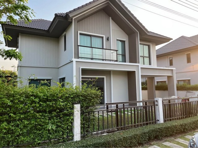 For RentHousePhutthamonthon, Salaya : RHT1968 Single house for rent near Mahidol University, Pave Village, Pinklao-Salaya,