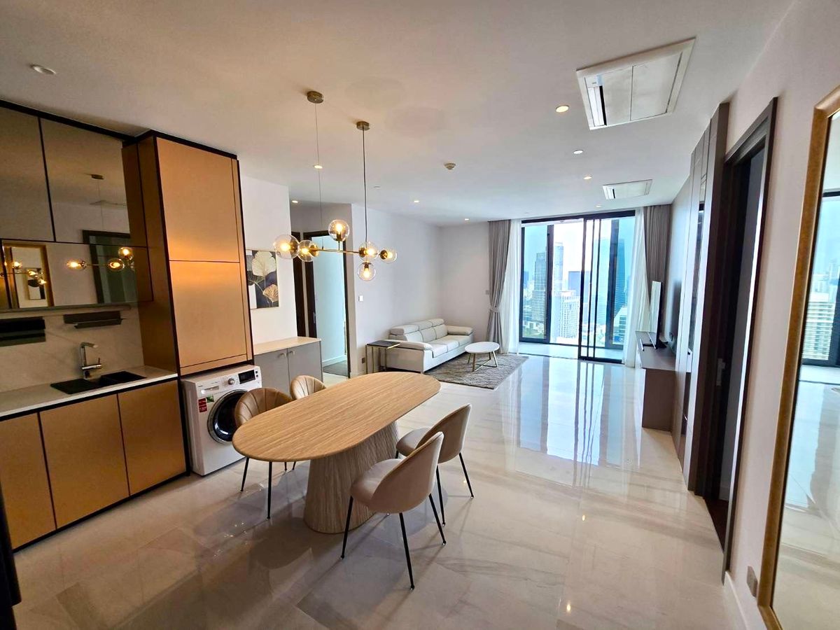 ให้เช่าคอนโดสาทร นราธิวาส : Supalai Icon Sathorn: 3bed 3bath 100.5sqm. 120,000/mth. Am: 09656199198