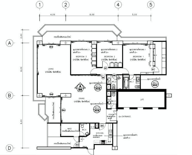 For SaleCondoSukhumvit, Asoke, Thonglor : Condo For Sale La Cascade 3 Bedroom 3 Bathroom 260 sqm