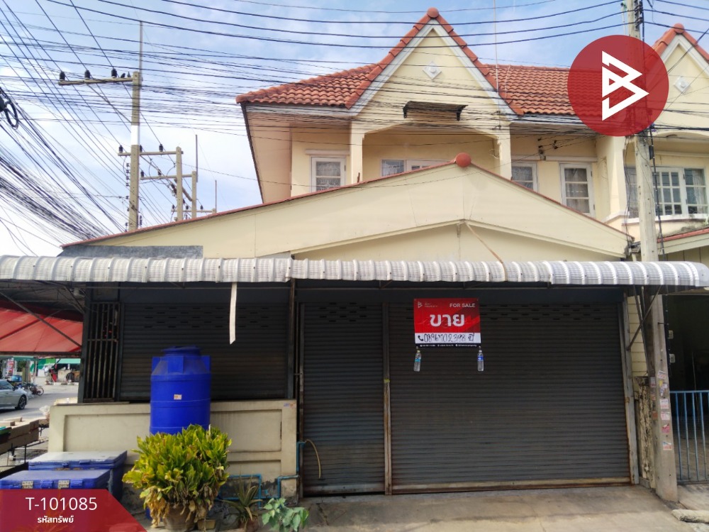 For SaleTownhouseMahachai Samut Sakhon : Townhouse for sale, Wisesuk Nakhon Village, Phanthai Norasing, Samut Sakhon