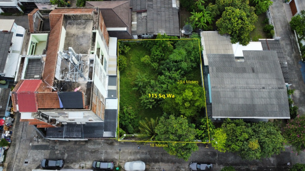 For SaleLandSukhumvit, Asoke, Thonglor : Land for sale, Sukhumvit 65, Ekkamai, can go through Soi Pridi 15 (SPSEVE601)