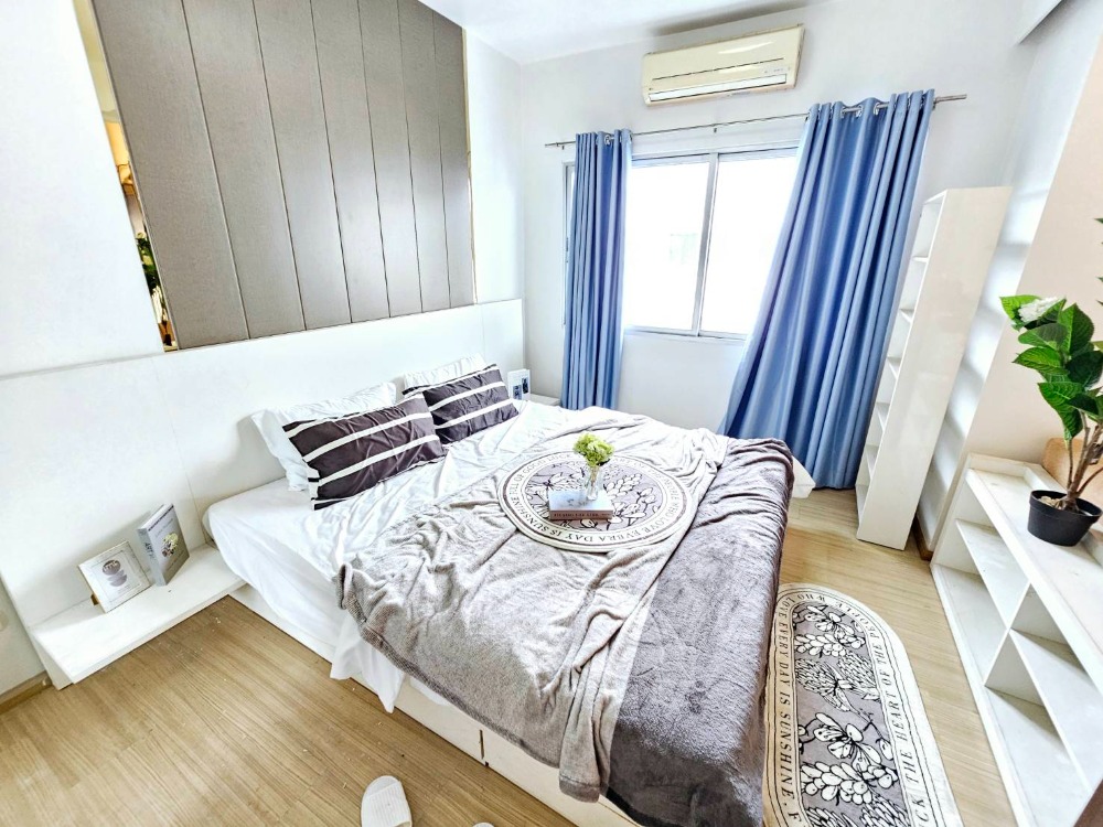 For SaleCondoOnnut, Udomsuk : Condo A Space Sukhumvit 77, beautiful room, fully furnished, ready to sell