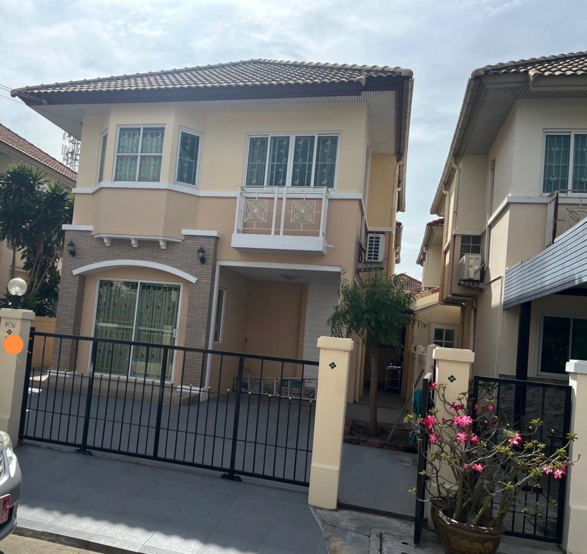 For RentHouseNawamin, Ramindra : 2-storey detached house for rent, 40 sq m, on Khubon Road, near Fashion Island