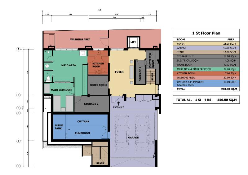 For RentHouseSukhumvit, Asoke, Thonglor : House For Rent in Watthana, Bangkok 4 Bedroom Usable area 556 sqm