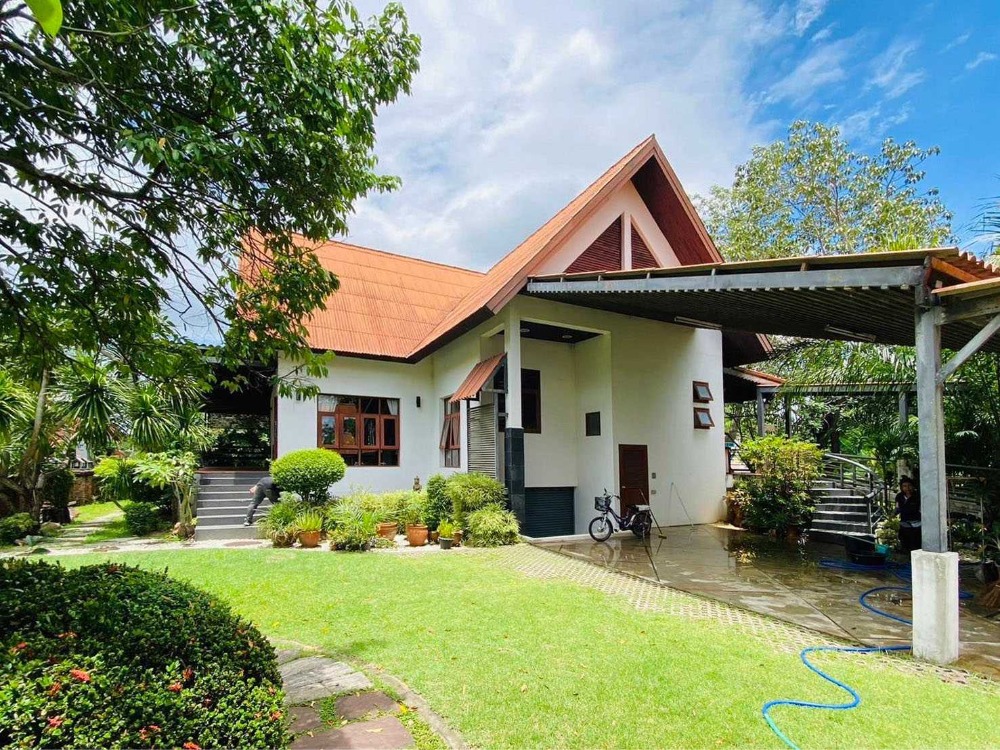 For SaleHouseChiang Mai : Single house for sale, Lat Khwan, Doi Saket, Chiang Mai, 312 sq m.