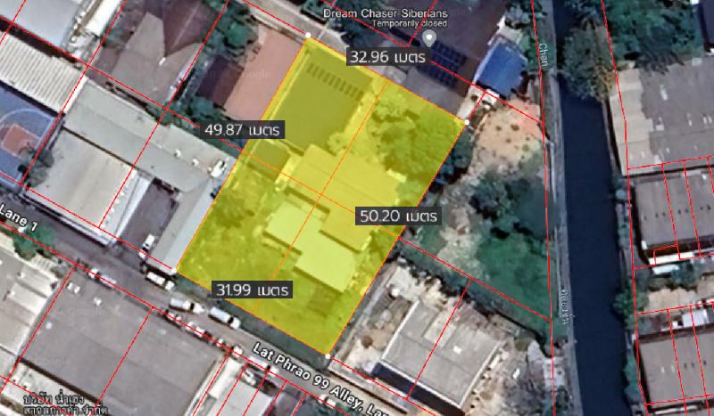 For SaleLandChokchai 4, Ladprao 71, Ladprao 48, : Land For Sale in Wang Thong Lang, Bangkok 1-0-0 rai