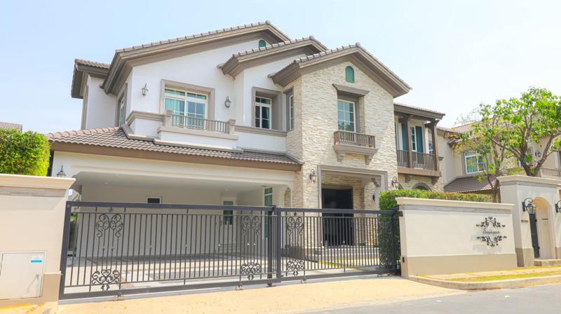 For SaleHouseBangna, Bearing, Lasalle : House For Sale Nantawan Bangna km.7 4 Bedroom 110 sq.wa