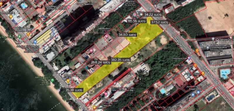 For SaleLandPattaya, Bangsaen, Chonburi : Land For Sale in Bang Lamung, Chon Buri 12-1-30.4 rai